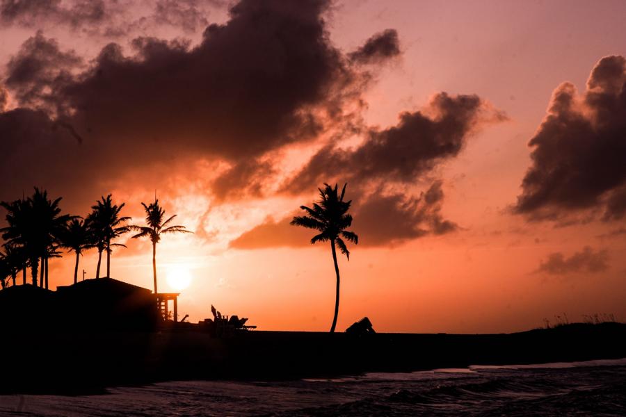 Sonnenuntergang, Reiseziel Bahamas