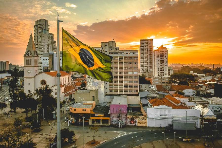 Sonnenuntergang, Brasilien Rundreise