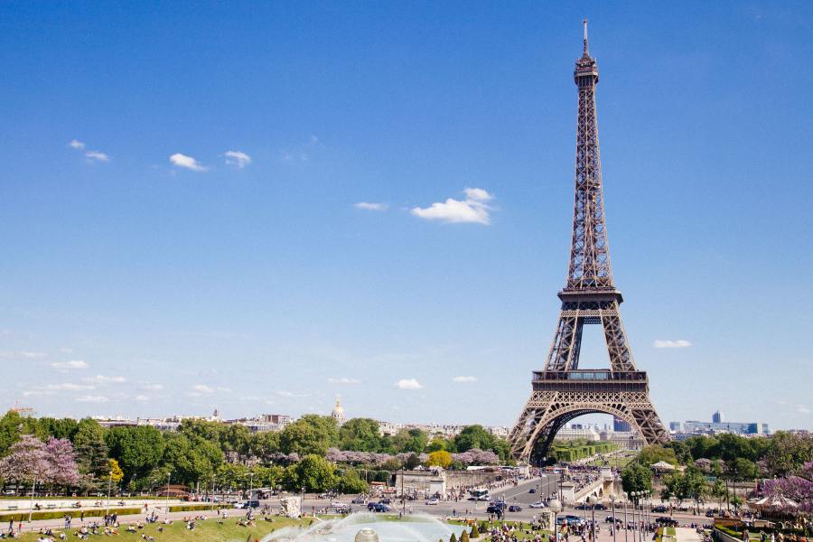 Eiffelturm, Paris, Frankreich Rundreise