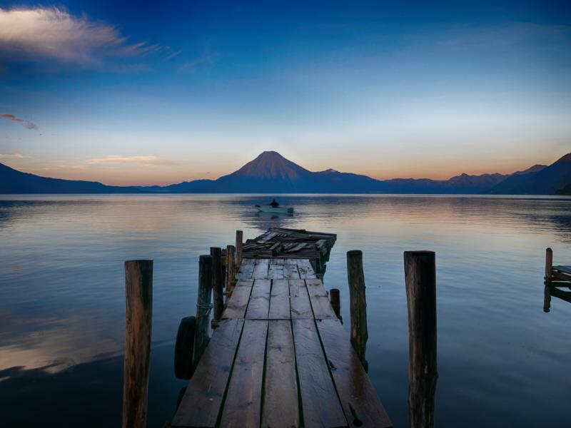Panajachel am Lago de Atitlán, Guatemala Reisen