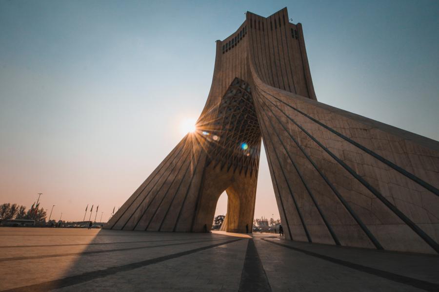 Azadi Tower in Teheran, Iran Reisen