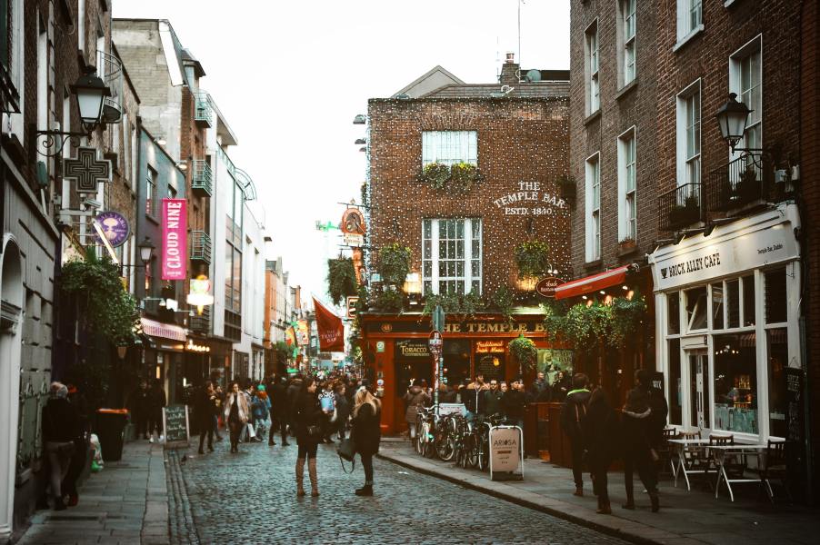 Temple Bar, Dublin, Irland Rundreise