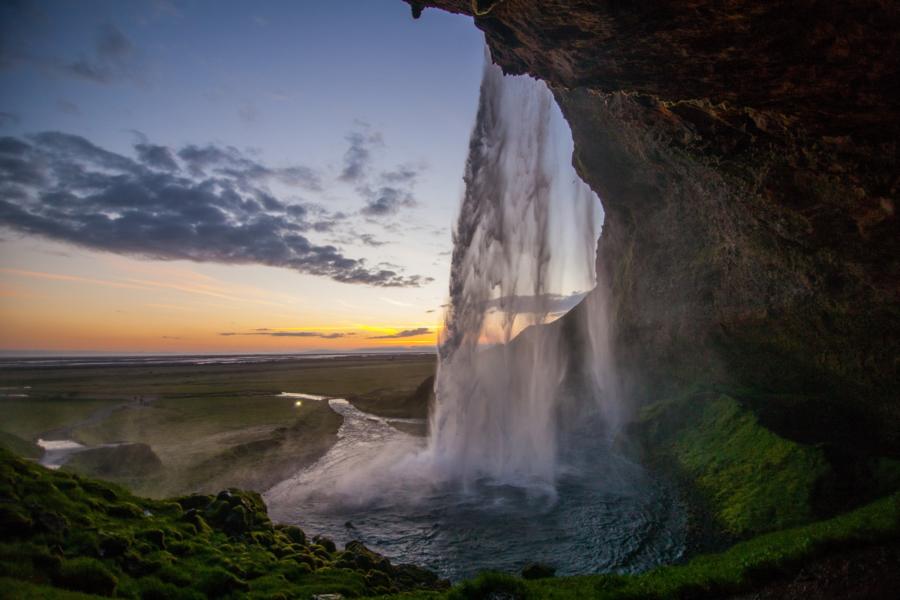 Seljalandsfoss Wasserfall, Island Reisen