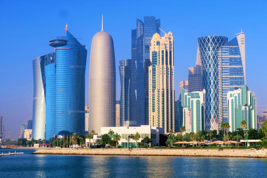 Wolkenkratzer, Katar Rundreise