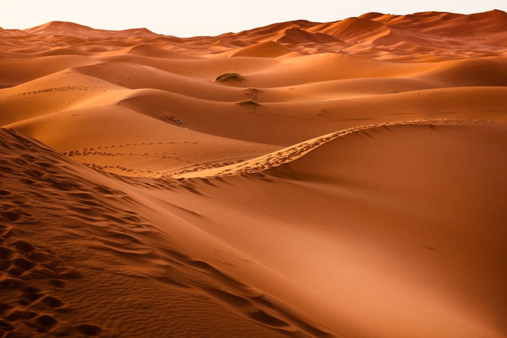Sanddünen, Wüste, Marokko Rundreise