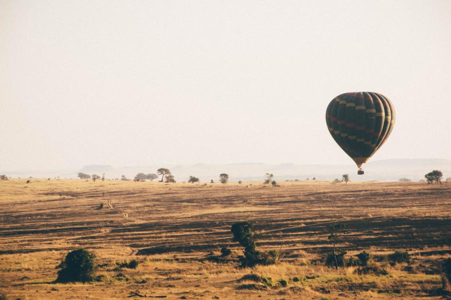 Heißluftballonfahrt in der Serengeti - Tansania Reise