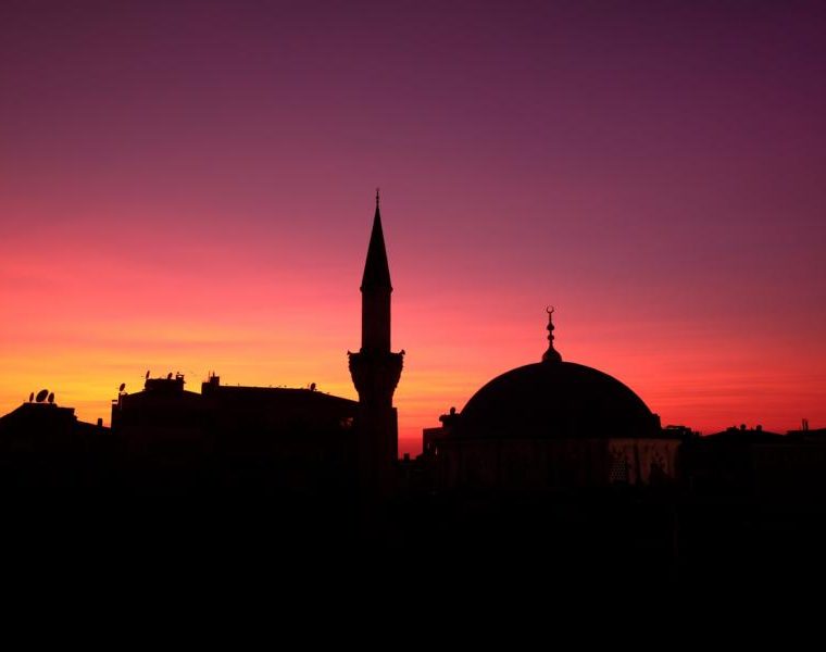 Sonnenuntergang in Istanbul, Türkei Rundreise