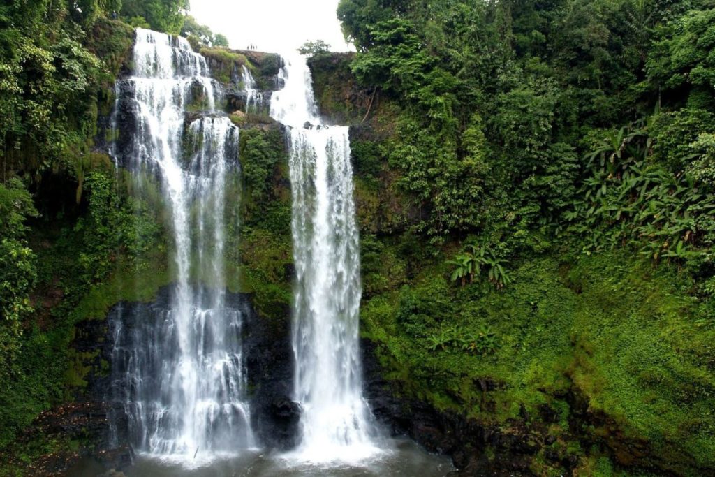 Wasserfall, Naturlandschaft, Bolaven Plateau Laos