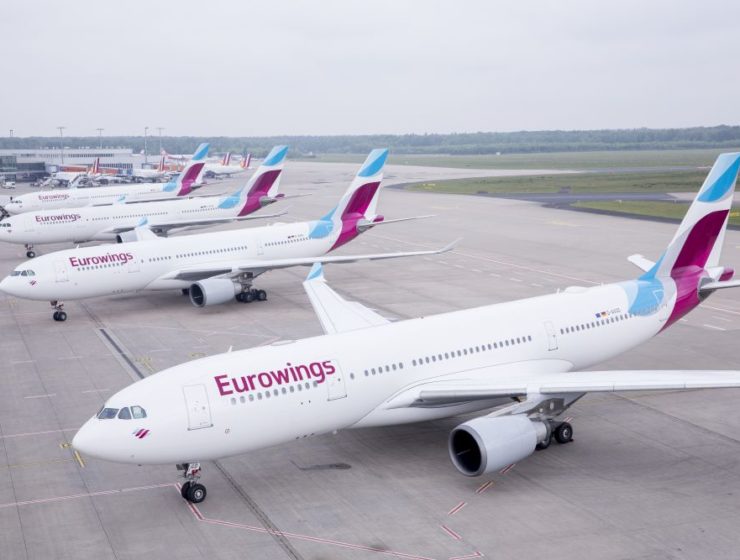 A330 Flotte der Eurowings, Lufthansa Tochtergesellschaft