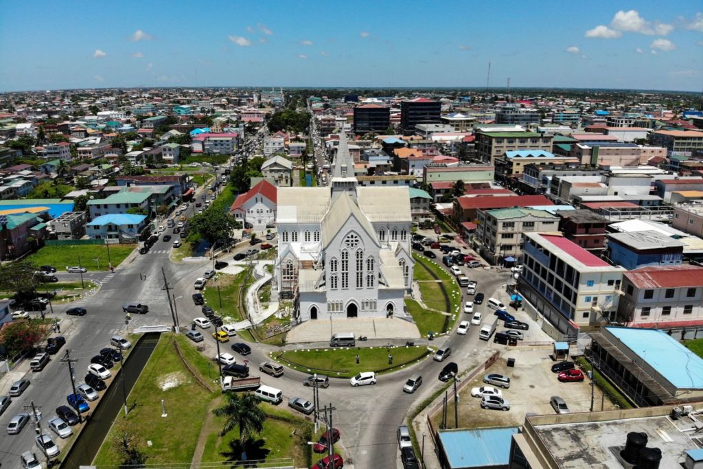 Kirche in Georgetown, Guyana - das Land der vielen Wasser