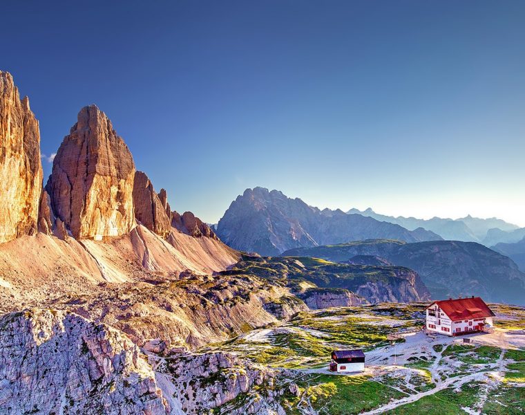 Drei Zinnen, Dolomiten, Südtirol, Natürliche Zwillinge