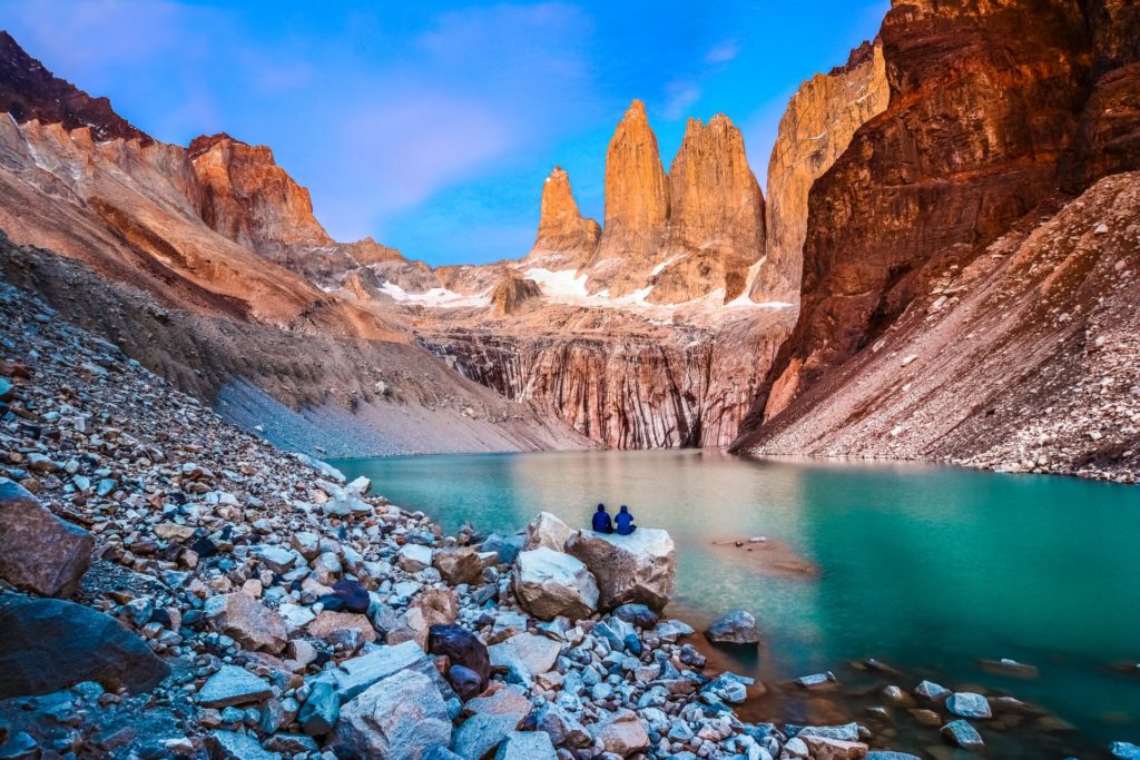 Las Torres, Patagonien, Natürliche Zwillinge