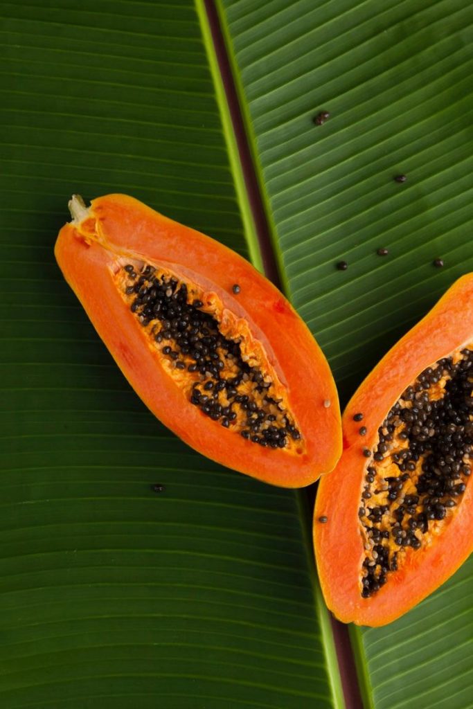 Papaya - Rezept für Papayasalat