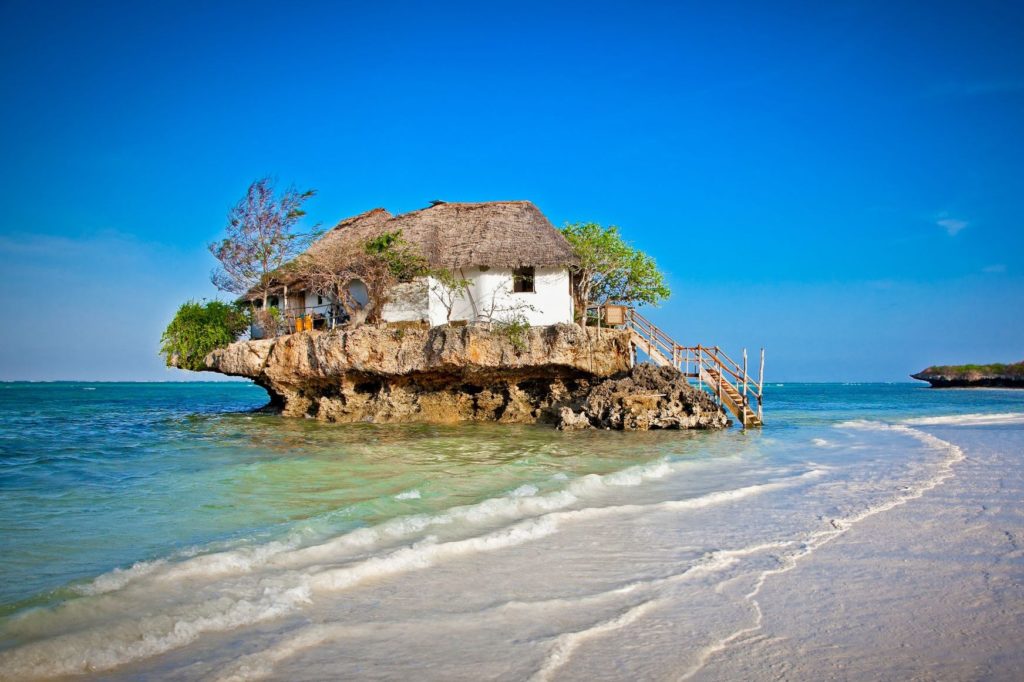 Restaurant The Rock auf Sansibar - das entspannte Paradies