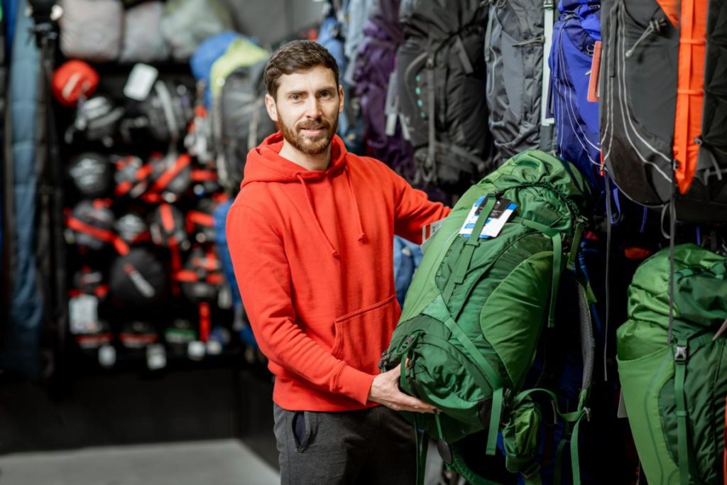 Beratung, Backpacking-Rucksack kaufen, Reisen