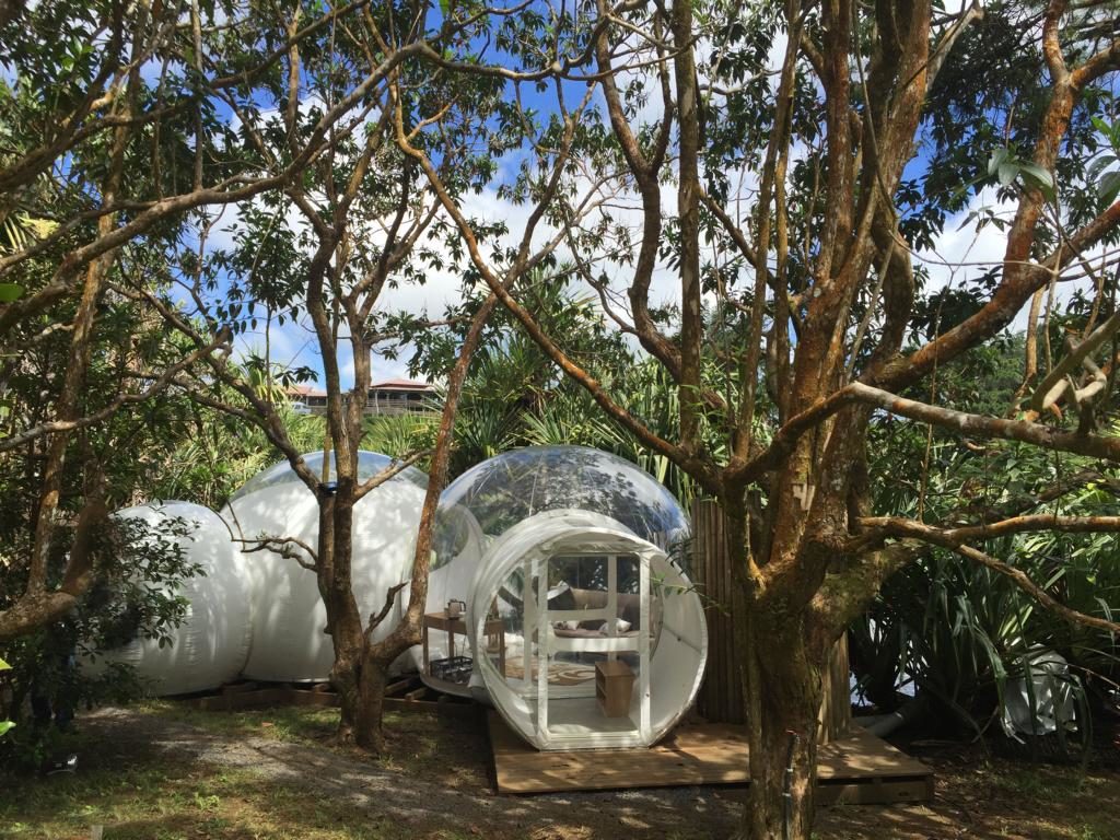 Luxus in der Natur, Bubble Lodge, Mauritius