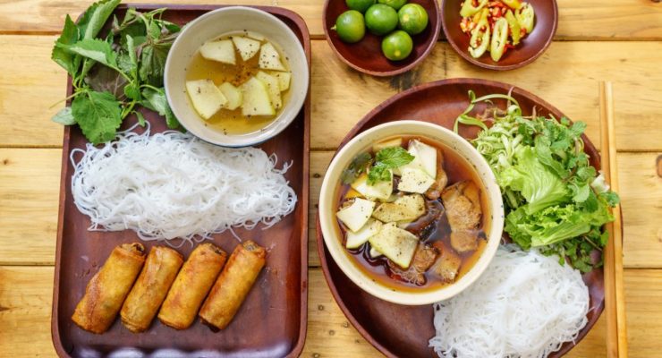Bun Cha, Essen, Vietnam Urlaub Tipps und Informationen
