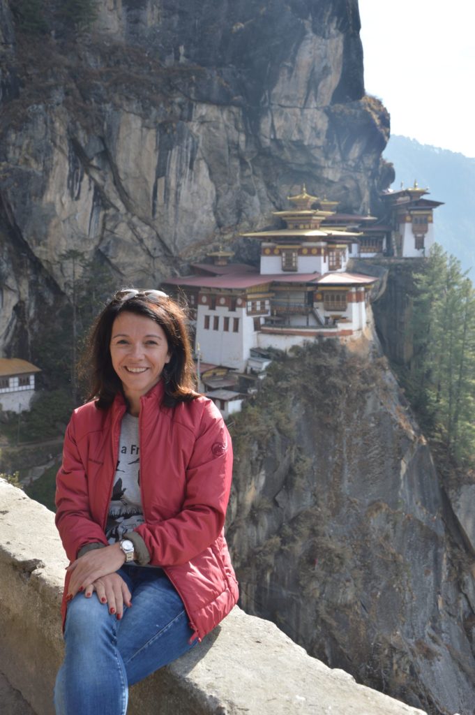 Sandra Jäger in Bhutan, Tigernestkloster, Travelheads des Monats