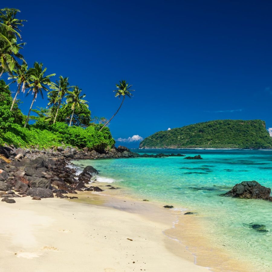 Strand, Samoa Urlaubsziel