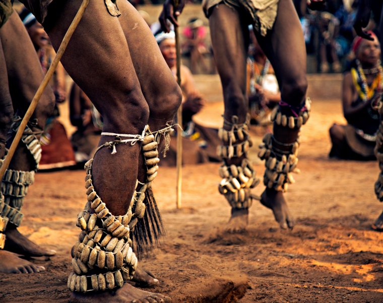 Tänzer in Botswana