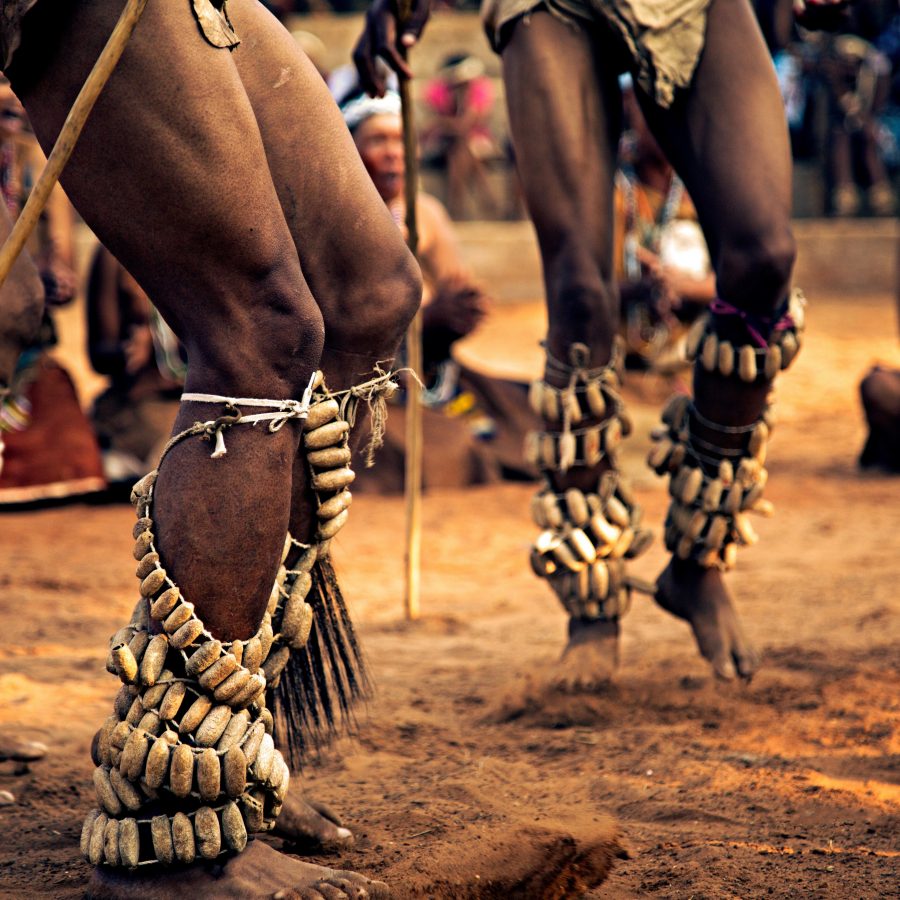Tänzer in Botswana
