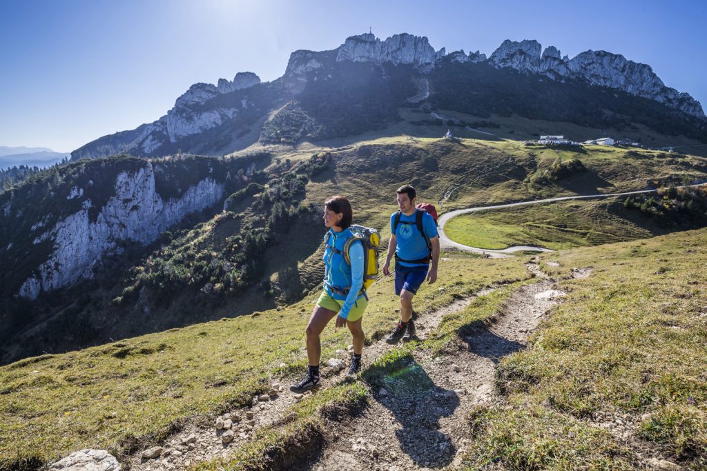 Wandern unterhalb der Kampenwand Copyright © Chiemsee-Alpenland Tourismus